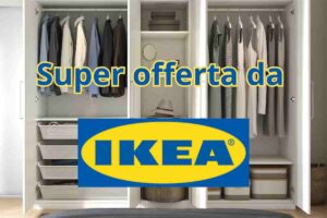 guardaroba offerta ikea